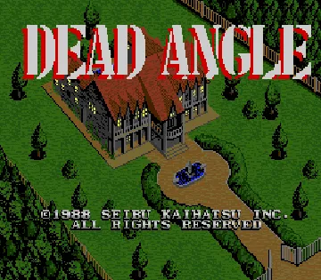 Dead Angle screen shot title